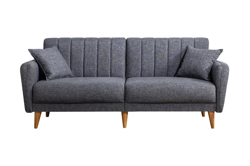 Vuodesohva Twana 3:n ist - Tummanharmaa - Huonekalut - Sohva - Vuodesohva - 3 istuttava vuodesohva