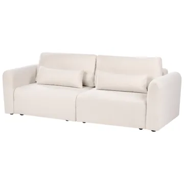 Vuodesohva Vaxholm - Vaalea beige - Huonekalut - Sohva - Vuodesohva - 3 istuttava vuodesohva