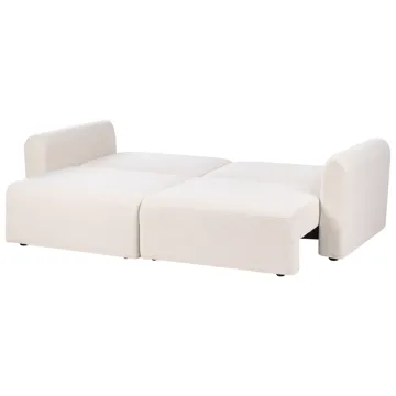 Vuodesohva Vaxholm - Vaalea beige - Huonekalut - Sohva - Vuodesohva - 3 istuttava vuodesohva