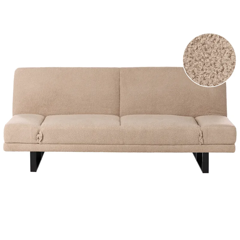 Vuodesohva York Bouclé, Hiekanbeige