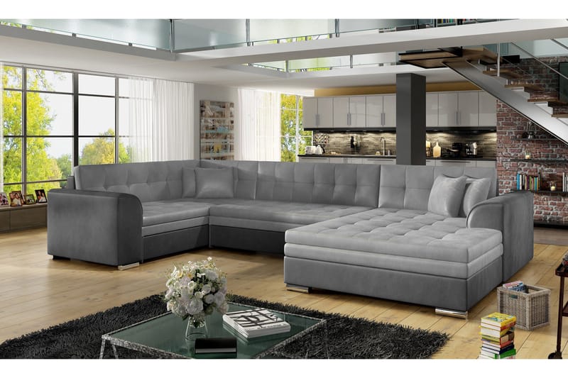 Vuodesohva Zambia tupladivaanilla, Harmaa