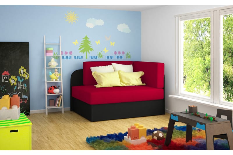 Vuodesohva Pons, Punainen/Musta