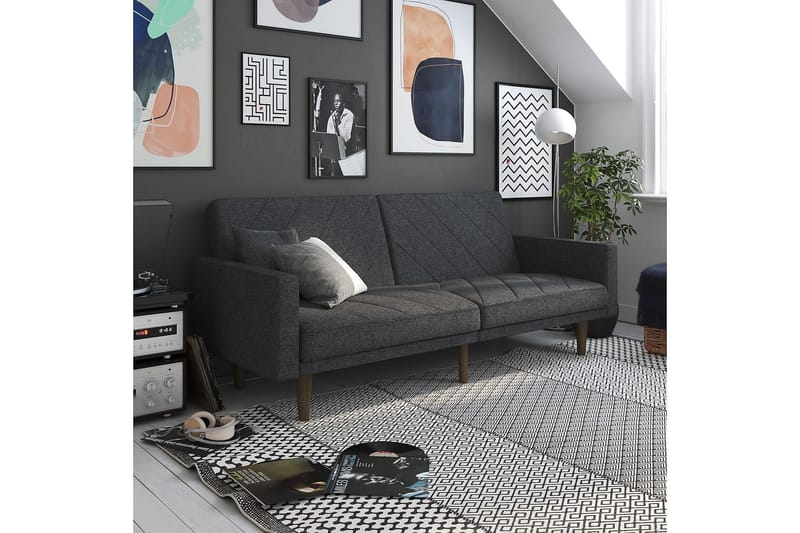Vuodesohva Paxson Pellavanharmaa - Dorel Home - Huonekalut - Sohva - Vuodesohva