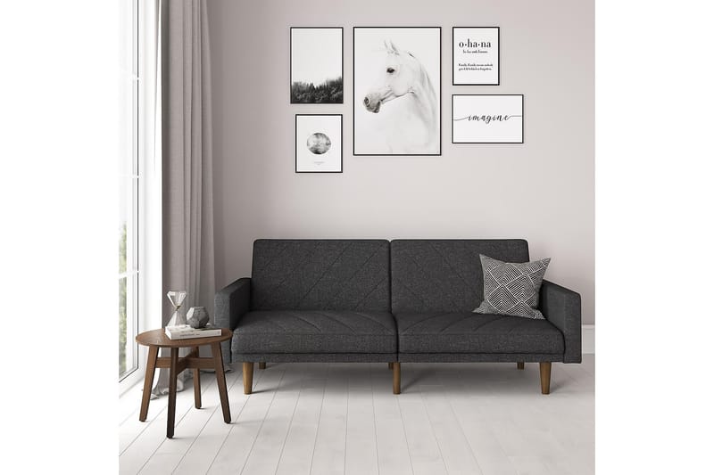 Vuodesohva Paxson Pellavanharmaa - Dorel Home - Huonekalut - Sohva - Vuodesohva