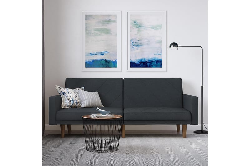 Vuodesohva Paxson Pellavanharmaa - Dorel Home - Huonekalut - Sohva - Vuodesohva