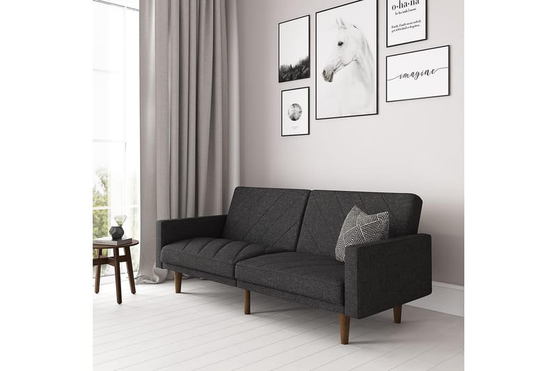 Vuodesohva Paxson Pellavanharmaa - Dorel Home - Huonekalut - Sohva - Vuodesohva