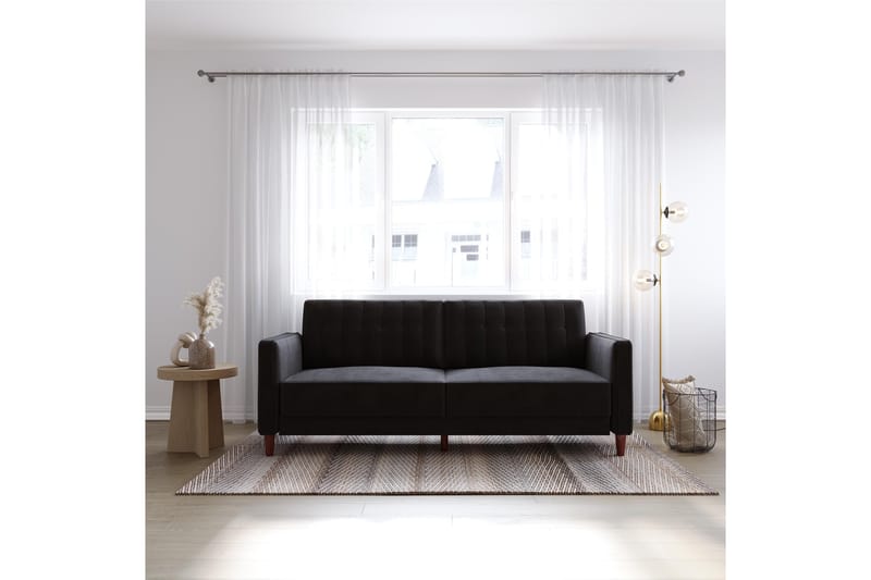 Vuodesohva Pin Tufted - Musta - Huonekalut - Sohva - Vuodesohva