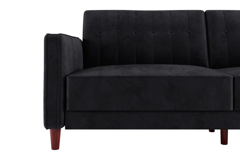 Vuodesohva Pin Tufted - Musta - Huonekalut - Sohva - Vuodesohva