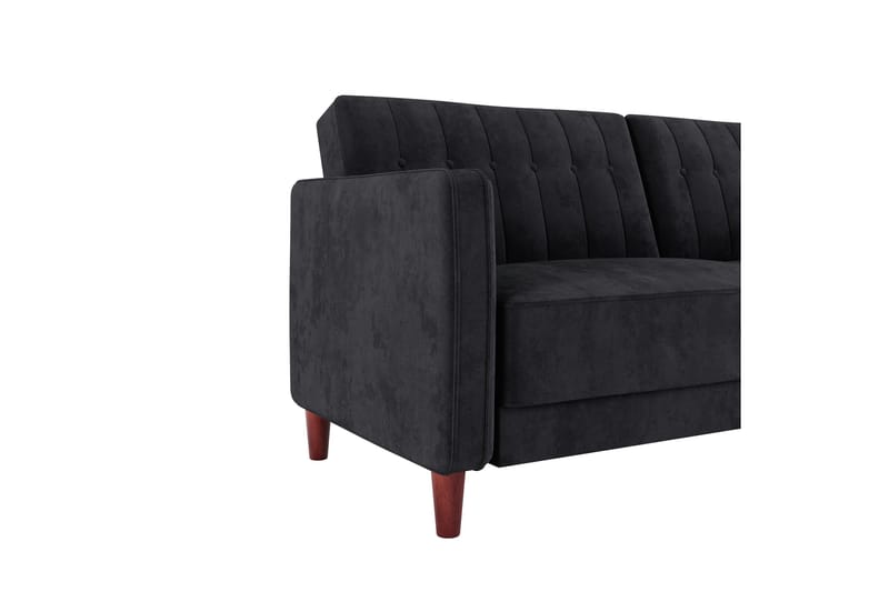 Vuodesohva Pin Tufted - Musta - Huonekalut - Sohva - Vuodesohva