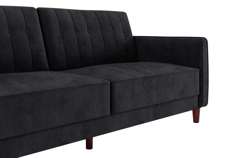 Vuodesohva Pin Tufted - Musta - Huonekalut - Sohva - Vuodesohva