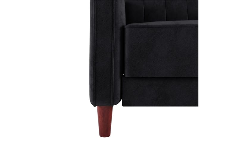 Vuodesohva Pin Tufted - Musta - Huonekalut - Sohva - Vuodesohva