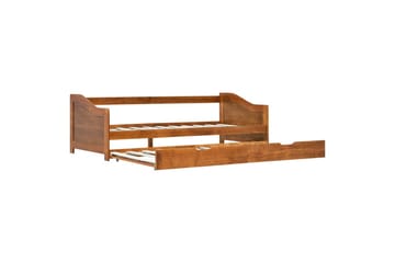 Vuodesohvan runko hunajanruskea mänty 90x200 cm - Ruskea - Huonekalut - Sohva - Vuodesohva