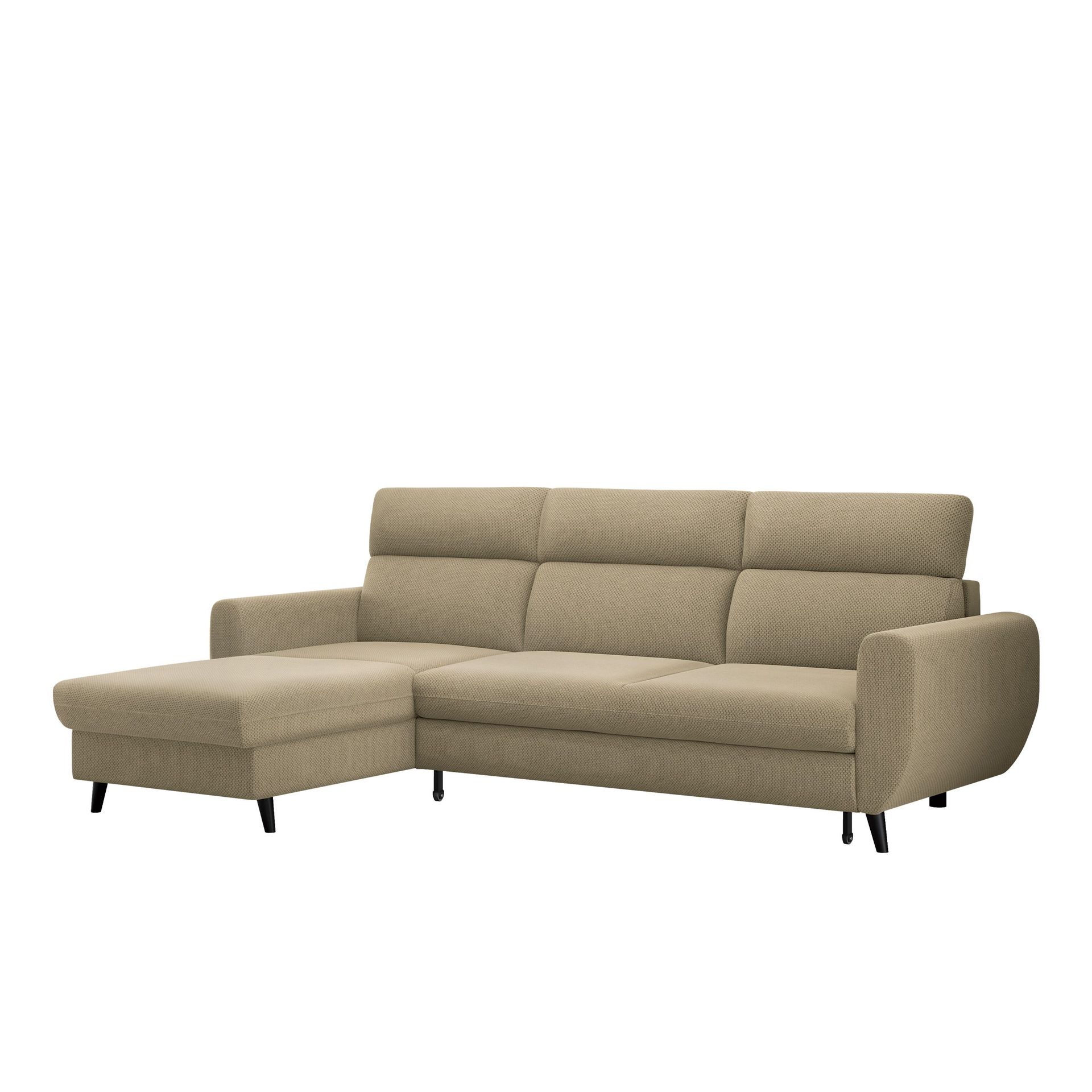 Vylon 3-istuttava vuodesohva divaanilla - beige