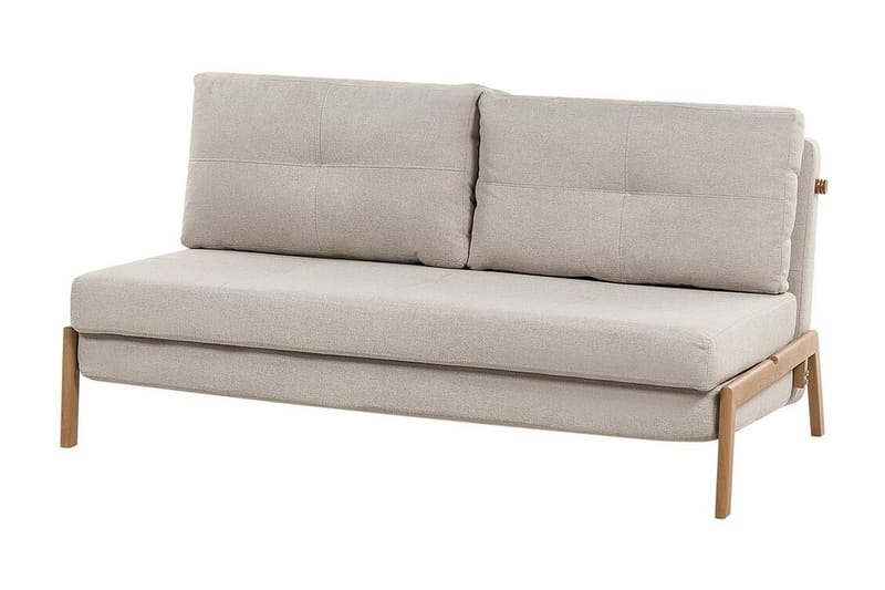 Wigwig Vuodesohva 2-istuttava - Beige/Vaalea puu - Huonekalut - Sohva - Vuodesohva