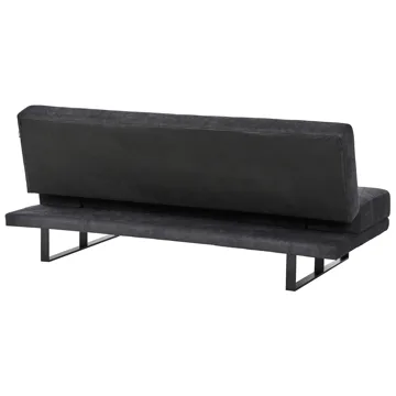 York 2-istuttava Fällbar vuodesohva 105x190 cm chenillea - Antrasiitti - Huonekalut - Sohva - Vuodesohva - 2 istuttava vuodesohva