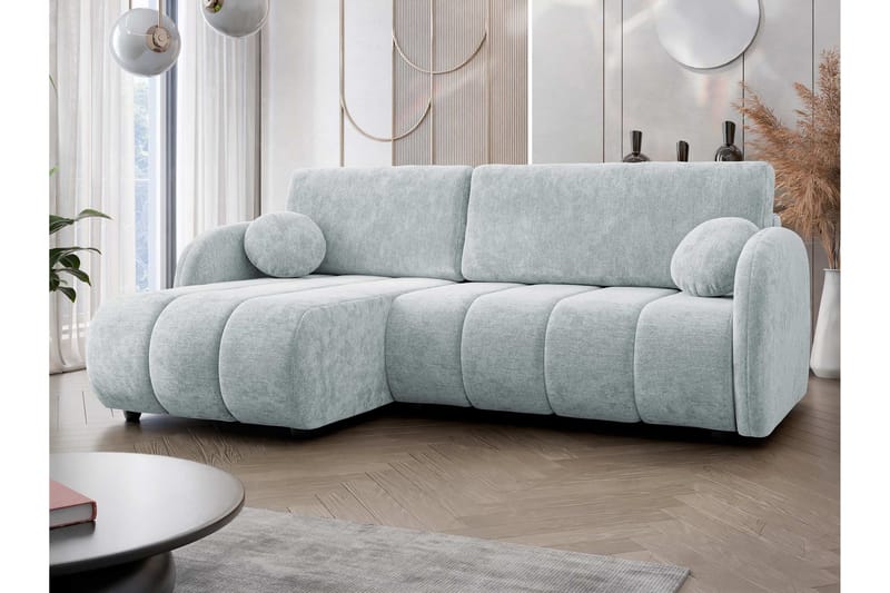 Zarania Vuodesohva 3-Istuttavalla Divaanilla - Harmaa - Huonekalut - Sohva - Vuodesohva