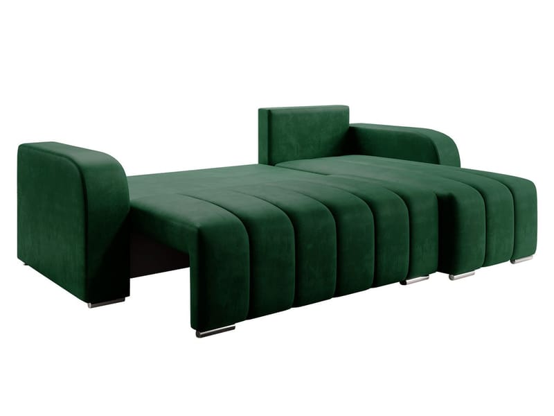 Zulueta 3-istuttava vuodesohva divaanilla - Lambi 04 (ruskea) - Huonekalut - Sohva - Vuodesohva