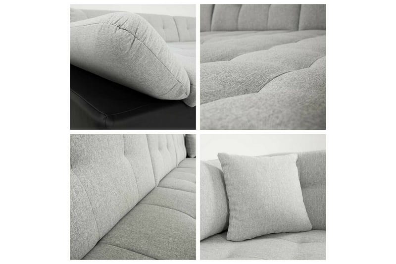 Zumar 4-sits Hörnbäddsoffa NO_BRAND beige - Huonekalut - Sohva - Vuodesohva