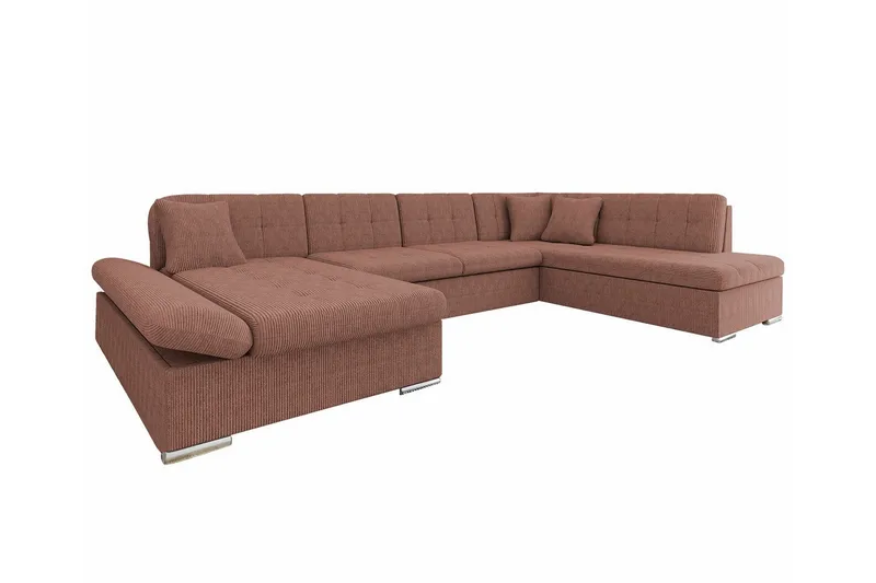 Zumar 4-sits Hörnbäddsoffa NO_BRAND Light brown, undefined