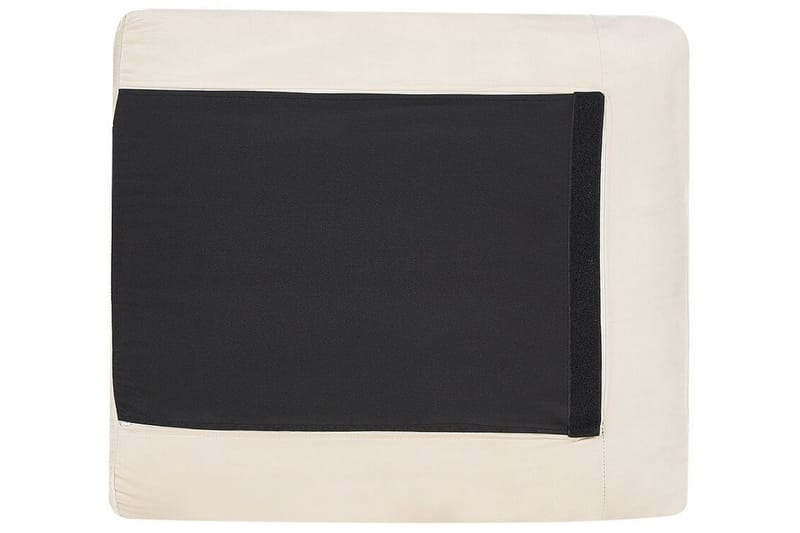 Woodal Kulmasohva 4-istuttava - Beige/Musta - Huonekalut - Sohva - Samettisohva