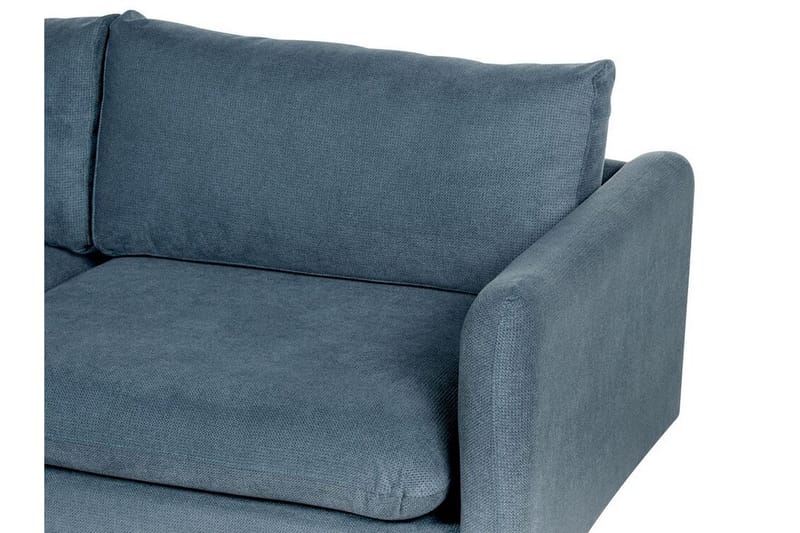 Woodal Kulmasohva 4-istuttava - Sininen/Musta - Huonekalut - Sohva - Kulmasohva