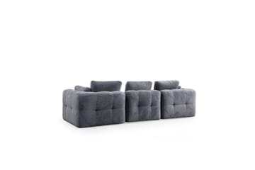 Yvara Sohva 3-sits - Harmaa - Huonekalut - Sohva - Moduulisohva