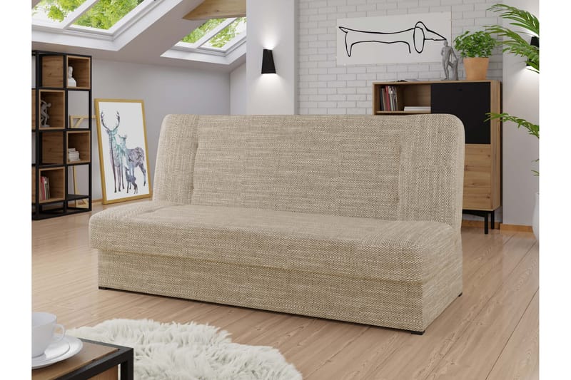 Zelka 2-Istuttava Vuodesohva - Beige - Huonekalut - Sohva - Vuodesohva