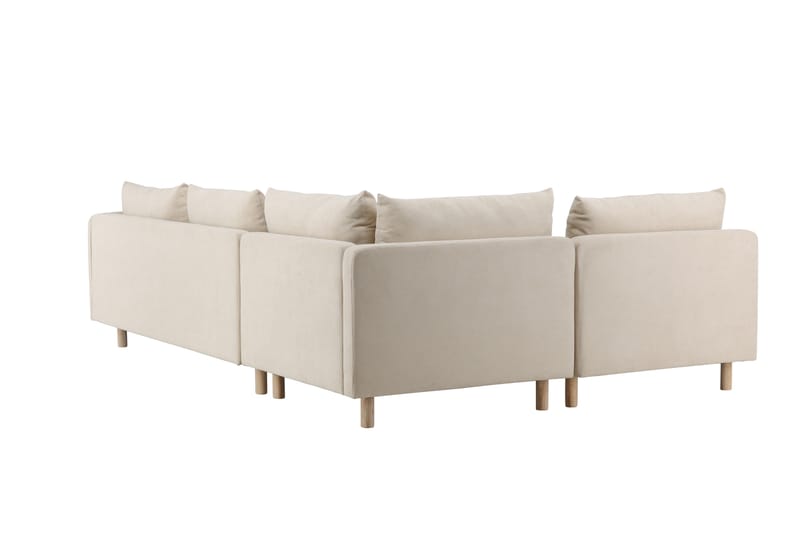 Zero Sohva 3 istuttavaa - Beige - Huonekalut - Sohva - Kulmasohva