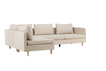 Zero Sohva 3 istuttavaa - Beige - Huonekalut - Sohva - Kulmasohva