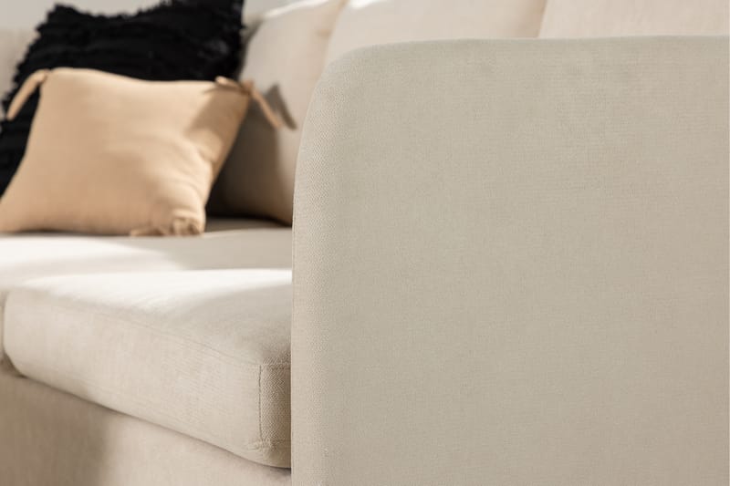 Zero Sohva 3 istuttavaa - Beige - Huonekalut - Sohva - Kulmasohva