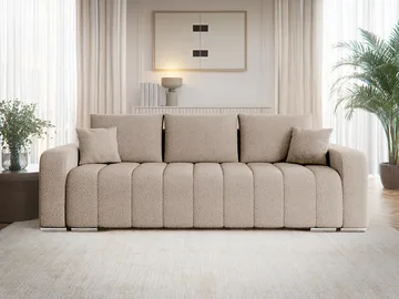 Zulueta 3-istuttava vuodesohva - beige - Huonekalut - Sohva - Vuodesohva - 3 istuttava vuodesohva