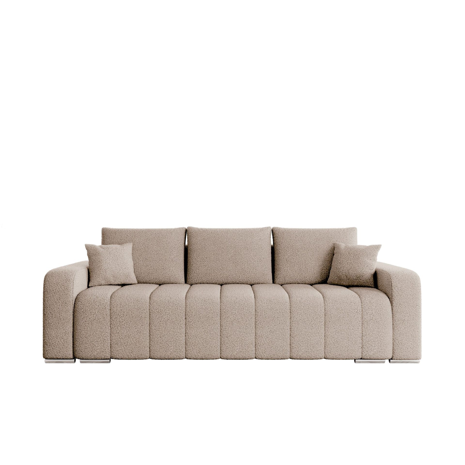 Zulueta 3-istuttava vuodesohva - beige