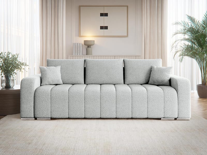 Zulueta 3-istuttava vuodesohva - harmaa - Huonekalut - Sohva - Vuodesohva