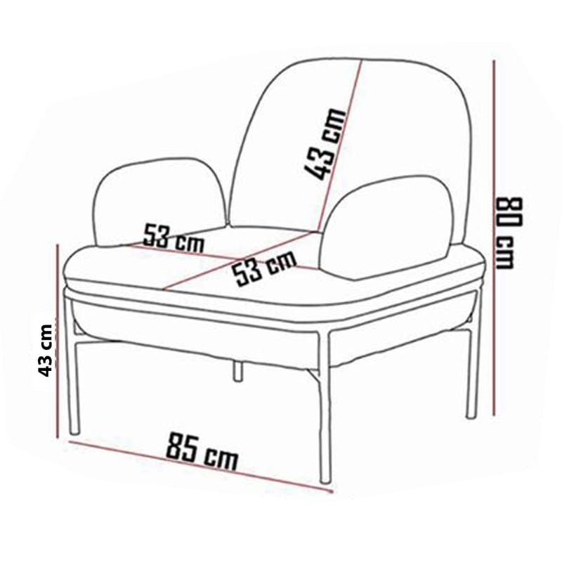 Zyricus sohvaryhmä 2-istuttava sohva + 2 nojatuolia Teddy - Huonekalut - Sohva - Sohvaryhmä