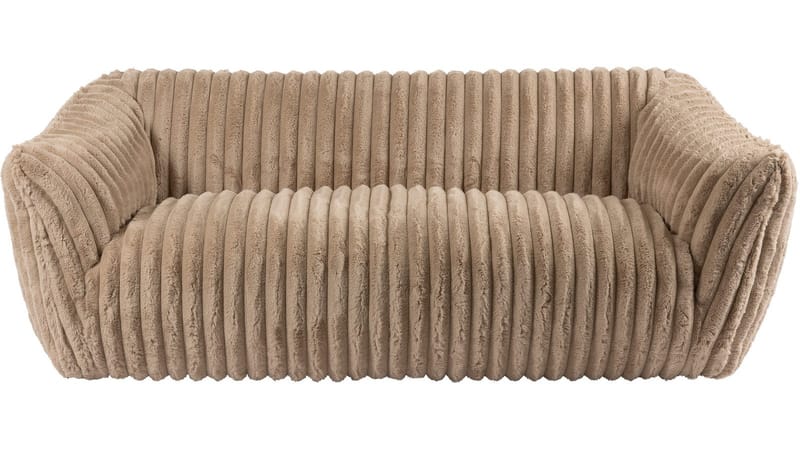 Torvane 3-istuttava sohva Manchester - Beige - Huonekalut - Sohva