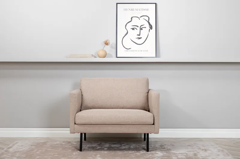 Zoom Nojatuoli - Ruskea - Huonekalut - Tuoli & nojatuoli - Nojatuoli & lepotuoli