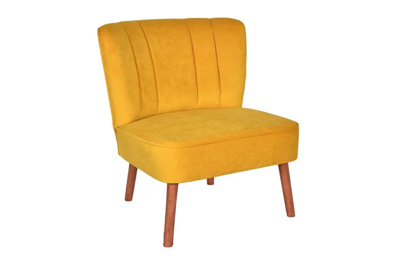 Indumati nojatuoli, Tummankeltainen