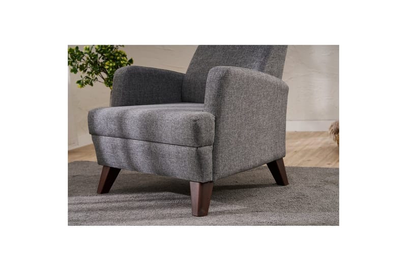 1-istuttava sohva Iroulport Harmaa - Harmaa - Huonekalut - Tuoli & nojatuoli - Nojatuoli & lepotuoli