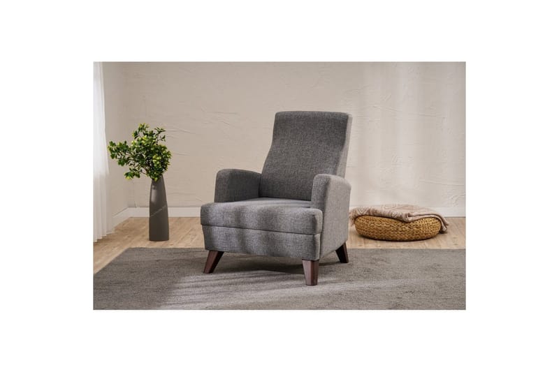 1-istuttava sohva Iroulport Harmaa - Harmaa - Huonekalut - Tuoli & nojatuoli - Nojatuoli & lepotuoli