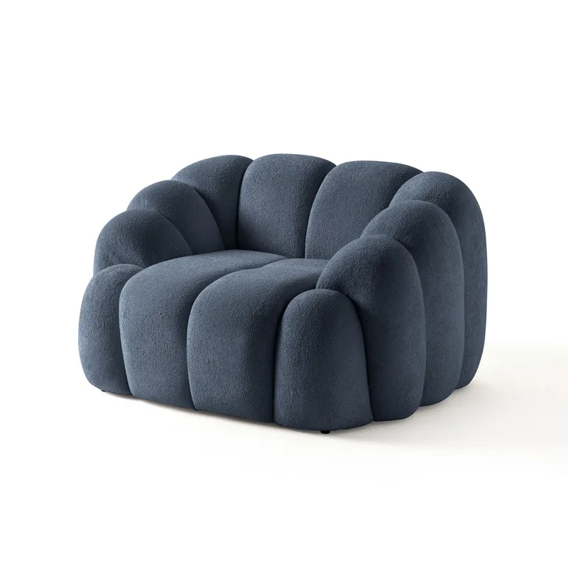 1-Seat Sofa Atelier Del Sofa Laivastonsininen, Tummansininen
