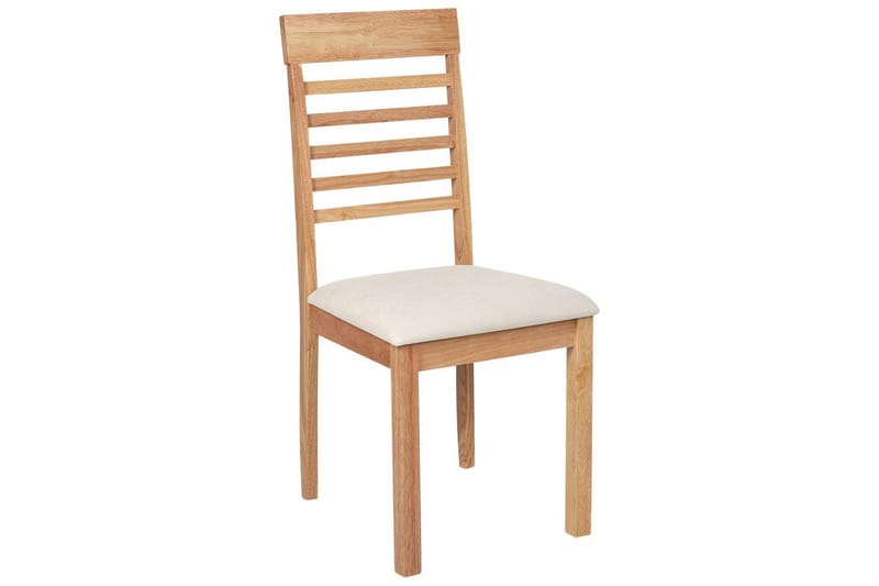 2 kpl Ortley-ruokapöydän tuoleja - Vaalea puu, beige - Huonekalut - Tuoli & nojatuoli - Ruokapöydän tuolit
