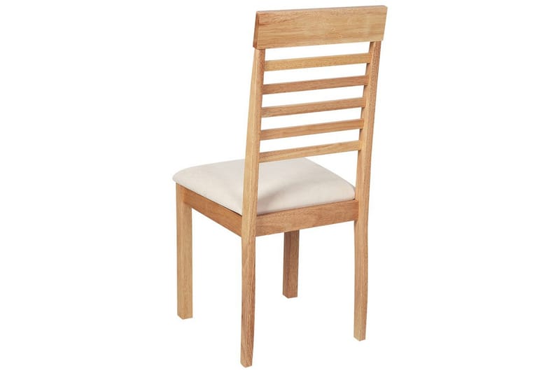 2 kpl Ortley-ruokapöydän tuoleja - Vaalea puu, beige - Huonekalut - Tuoli & nojatuoli - Ruokapöydän tuolit