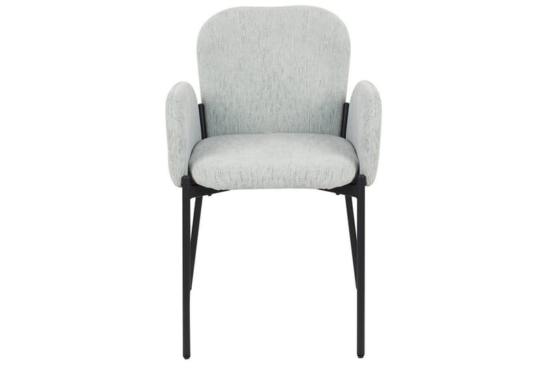 2 ruokatuolia Albee - Mintunvihreä, Musta - Huonekalut - Tuoli & nojatuoli - Ruokapöydän tuolit