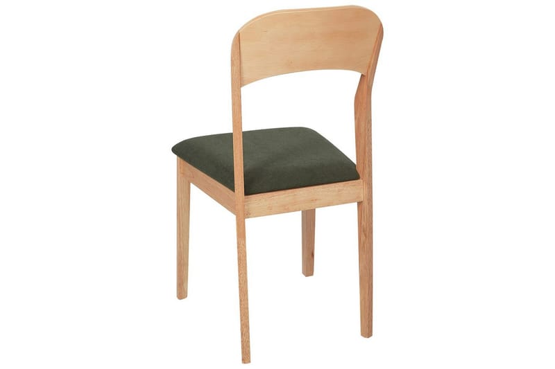 2 ruokatuolia Alvin - Vaalea puu, vihreä - Huonekalut - Tuoli & nojatuoli - Ruokapöydän tuolit