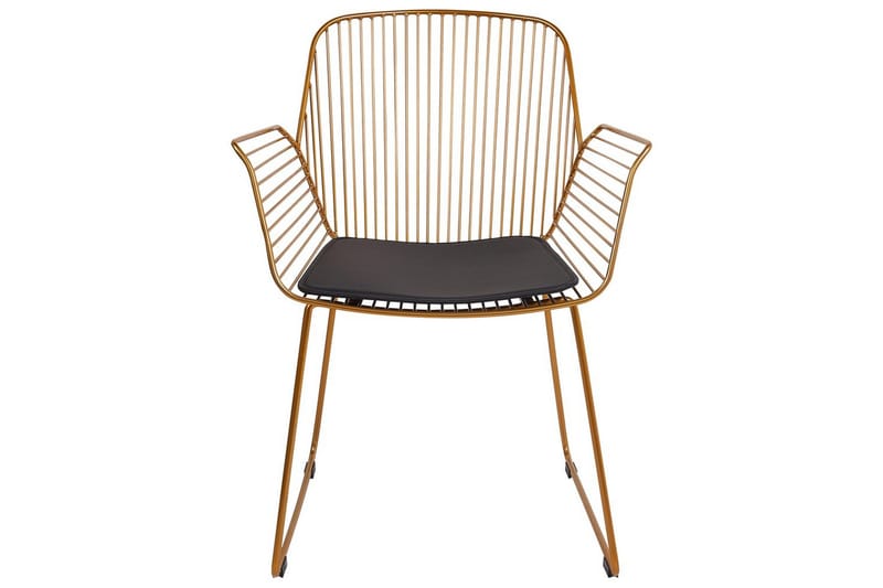 2 ruokatuolia Appleton - Kulta, musta - Huonekalut - Tuoli & nojatuoli - Ruokapöydän tuolit