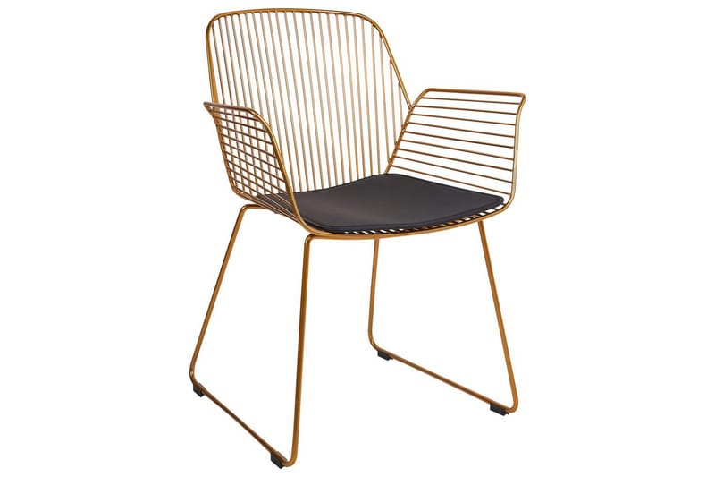 2 ruokatuolia Appleton - Kulta, musta - Huonekalut - Tuoli & nojatuoli - Ruokapöydän tuolit