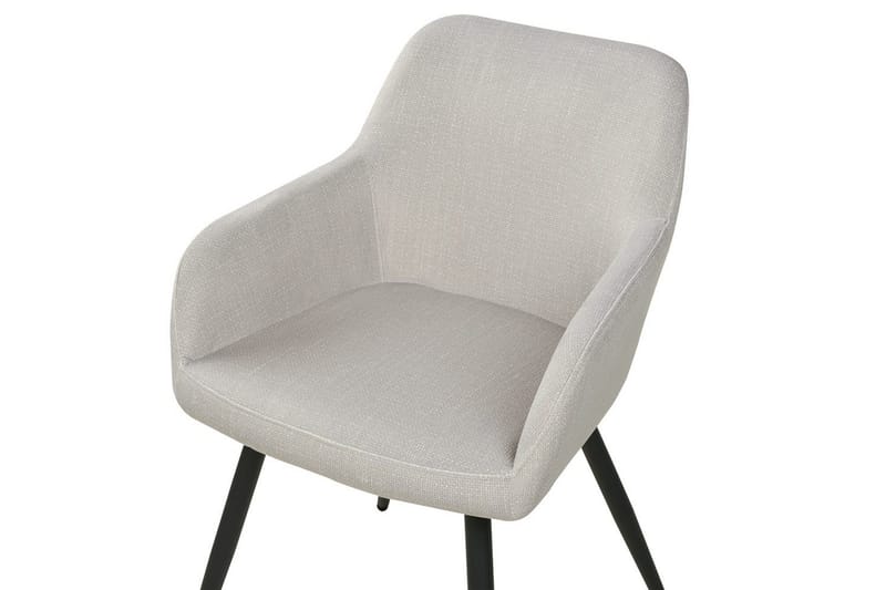 2 ruokatuolia Casmalia - Beige, musta - Huonekalut - Tuoli & nojatuoli - Ruokapöydän tuolit