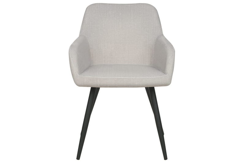 2 ruokatuolia Casmalia - Beige, musta - Huonekalut - Tuoli & nojatuoli - Ruokapöydän tuolit