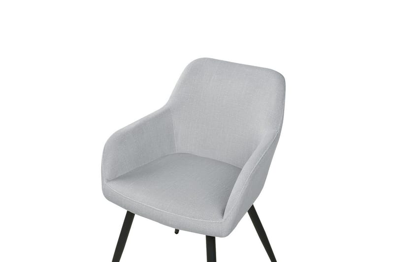 2 ruokatuolia Casmalia - Harmaa, musta - Huonekalut - Tuoli & nojatuoli - Ruokapöydän tuolit