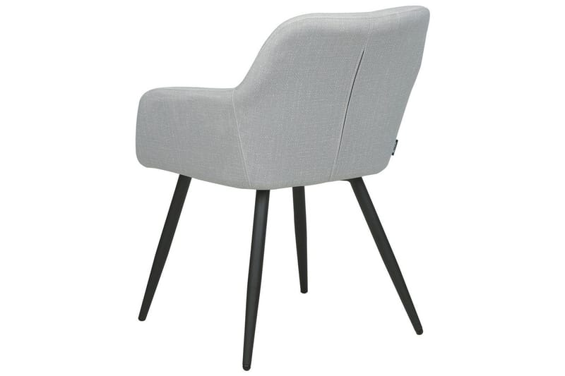 2 ruokatuolia Casmalia - Harmaa, musta - Huonekalut - Tuoli & nojatuoli - Ruokapöydän tuolit